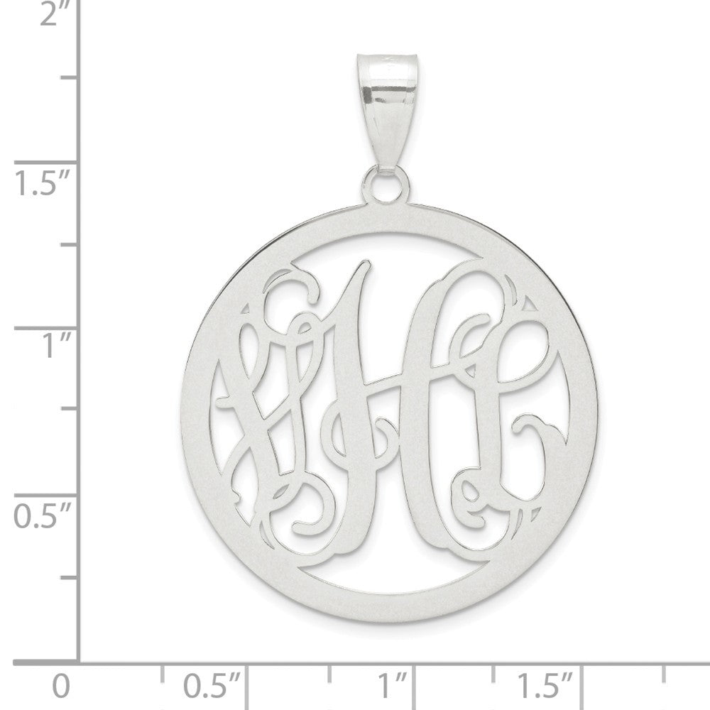 14kw .013 Gauge Monogram Pendant-