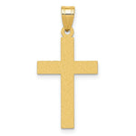 Load image into Gallery viewer, 14K Yellow Gold Polished Cross Pendant 28mm length

