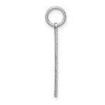 Load image into Gallery viewer, 14K White Gold Laser Designed Cross Pendant 26mm length
