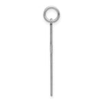 Load image into Gallery viewer, 14K White Gold Laser Designed Cross Pendant 32mm length
