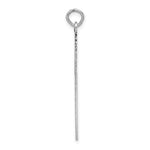 Load image into Gallery viewer, 14K White Gold Laser Designed Cross Pendant 40mm length
