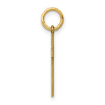 Load image into Gallery viewer, 14K Yellow Gold Laser Designed Cross Charm 21mm length
