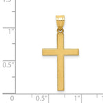 Load image into Gallery viewer, 14K Yellow Gold Cross Pendant
