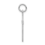Load image into Gallery viewer, 14K White Gold Laser Designed Cross Charm 23mm length
