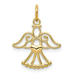 Load image into Gallery viewer, 14K Yellow Gold Angel Charm
