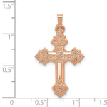 Load image into Gallery viewer, 14K Rose Gold Cross Pendant
