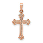 Load image into Gallery viewer, 14K Rose Gold Cross Pendant
