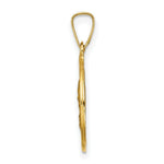 Load image into Gallery viewer, 14K Yellow Gold Matka Boska Czestochowska Reversible Medal Pendant
