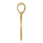 Load image into Gallery viewer, 14K Yellow Gold Polished and Satin St. John Baptist Medal Pendant 15mm width
