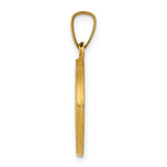 Load image into Gallery viewer, 14K Yellow Gold Polished and Satin St. Joseph Medal Pendant 15mm width
