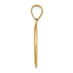 Load image into Gallery viewer, 14K Yellow Gold Polished and Satin St. Joseph Medal Pendant 15mm width
