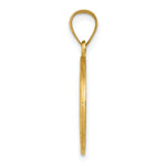 Load image into Gallery viewer, 14K Yellow Gold Polished and Satin St. Thomas Medal Pendant 20mm width
