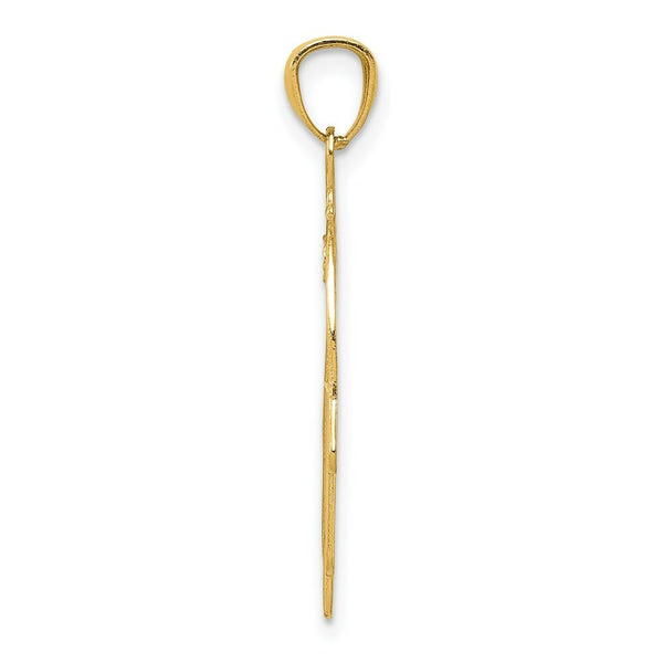 14K Yellow Gold Yellow Gold Hand of God Pendant