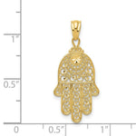 Load image into Gallery viewer, 14K Yellow Gold Yellow Gold Hand of God Pendant
