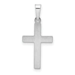 Load image into Gallery viewer, 14K White Gold Polished Latin Cross Pendant

