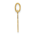 Load image into Gallery viewer, 14K Yellow Gold Polished Cross with Heart Pendant
