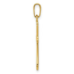 Load image into Gallery viewer, 14K Yellow Gold Polished Cross Pendant 28mm length
