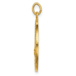 Load image into Gallery viewer, 14K Yellow Gold Solid Polished/Satin Round St. Florian Medal
