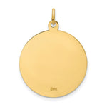 Load image into Gallery viewer, 14K Yellow Gold Solid Polished/Satin Round St. Florian Medal
