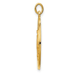 Load image into Gallery viewer, 14K Yellow Gold Solid Polished/Satin Round Miraculous Medal
