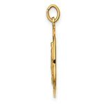 Load image into Gallery viewer, 14K Yellow Gold Solid Polished/Satin Medium Round Miraculous Medal
