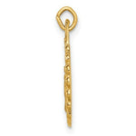Load image into Gallery viewer, 14K Yellow Gold Solid Polished/Satin Small Round Scalloped Miraculous Medal
