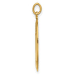 Load image into Gallery viewer, 14K Yellow Gold Solid Polished/Satin Oval St. Anthony Medal
