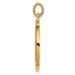 Load image into Gallery viewer, 14K Yellow Gold Solid Polished/Satin Round Reversible St. Benedict Medal
