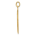 Load image into Gallery viewer, 14K Yellow Gold Solid Polished/Satin Large Oval St. Christopher Medal
