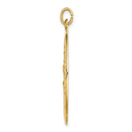 Load image into Gallery viewer, 14K Yellow Gold Solid Polished/Satin Large Oval St. Christopher Medal
