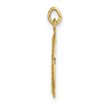 Load image into Gallery viewer, 14K Yellow Gold Solid Polished/Satin Extra Small Oval St. Christopher Medal
