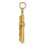 Load image into Gallery viewer, 14K Yellow Gold Hollow Crucifix Pendant
