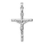 Load image into Gallery viewer, 14k White Gold Hollow Crucifix Pendant
