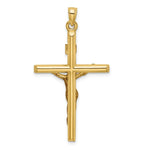Load image into Gallery viewer, 14K Two-Tone Gold Hollow Crucifix Pendant
