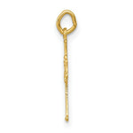 Load image into Gallery viewer, 14K Yellow Gold Celtic Cross Charm 18mm length
