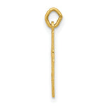 Load image into Gallery viewer, 14K Yellow Gold Small Cross Charm

