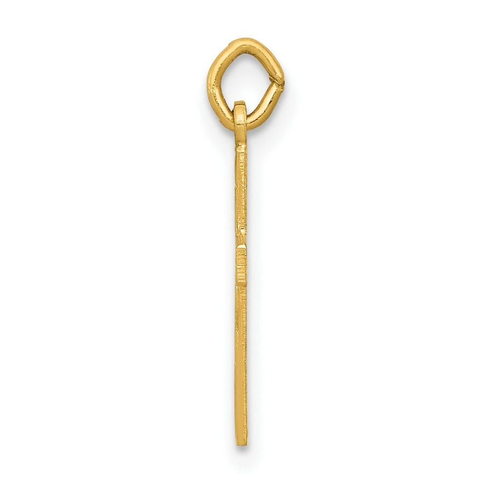 14K Yellow Gold Small Cross Charm