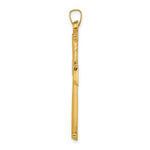 Load image into Gallery viewer, 14K Yellow Gold Hollow Latin Cross Pendant
