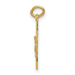 Load image into Gallery viewer, 14K Yellow Gold INRI Crucifix Charm
