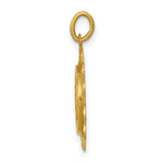 Load image into Gallery viewer, 14K Yellow Gold Miraculous Medal Charm 19mm width
