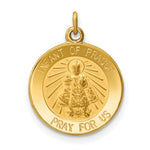 Load image into Gallery viewer, 14K Yellow Gold Infant of Prague Medal Charm
