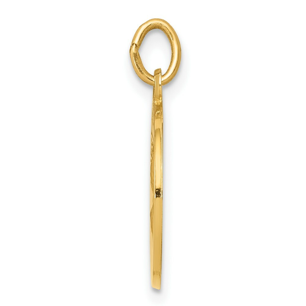 14K Yellow Gold First Holy Communion Charm