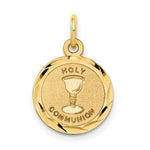 Load image into Gallery viewer, 14K Yellow Gold Holy Communion Disc Charm

