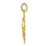 Load image into Gallery viewer, 14K Yellow Gold Sacred Heart of Jesus Medal Charm
