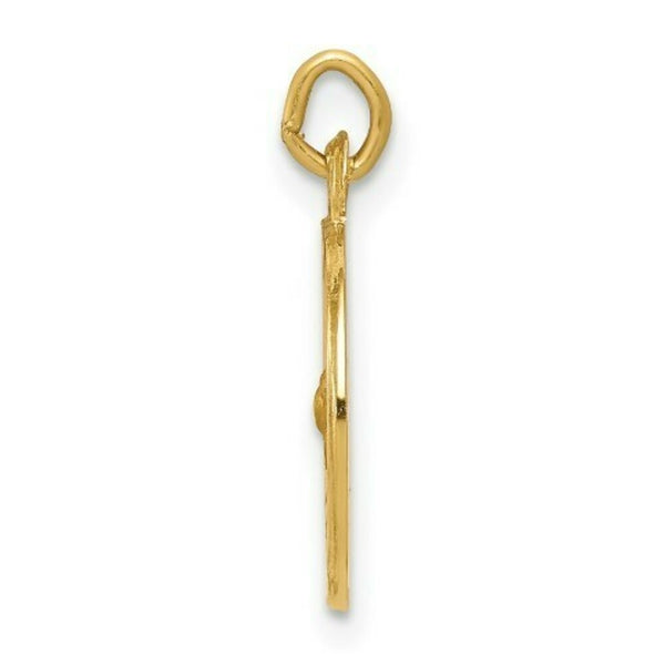14K Yellow Gold Holy Spirit Medal Charm