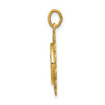 Load image into Gallery viewer, 14K Yellow Gold Saint Anne Medal Charm
