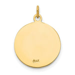 Load image into Gallery viewer, 14K Yellow Gold Saint Andrew Medal Charm
