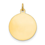 Load image into Gallery viewer, 14K Yellow Gold Saint Roch Medal Charm 15mm width
