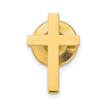 Load image into Gallery viewer, 14K Yellow Gold Polished Cross Tie Tac
