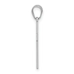 Load image into Gallery viewer, 14K White Cross Charm 25mm length

